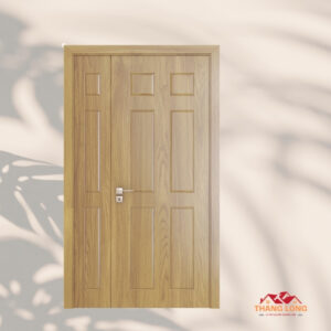 Hình Ảnh Cửa 2 Cánh Gỗ Nhựa Composite CC04