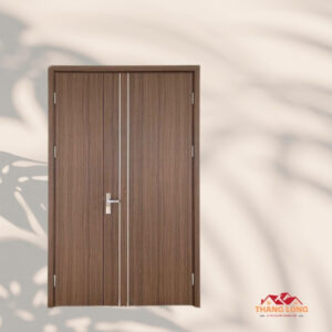 Hình Ảnh Cửa 2 Cánh Gỗ Nhựa Composite CC06