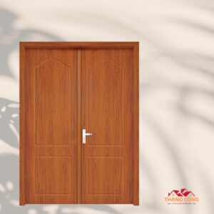 Hình ảnh Cửa 2 Cánh Gỗ Nhựa Composite CC01