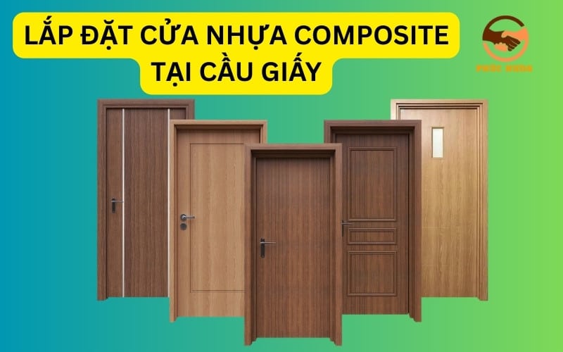 LẮP ĐẶT CỬA NHỰA COMPOSITE TẠI CẦU GIẤY