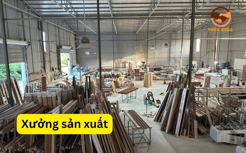 Xưởng Sản xuất cửa nhựa Composite